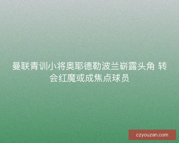 曼联青训小将奥耶德勒波兰崭露头角 转会红魔或成焦点球员