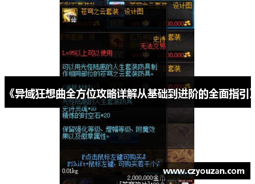 《异域狂想曲全方位攻略详解从基础到进阶的全面指引》